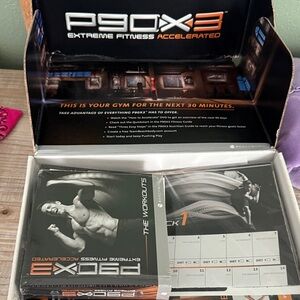 P90X3 Extreme Fitness Workout Set - Black and Gray